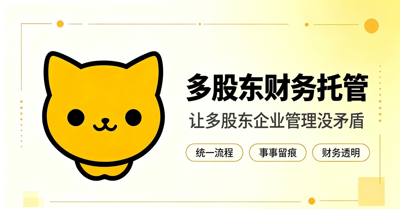 多股东财务托管方案：让多股东企业管理没矛盾